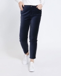 Paul Costelloe Living Studio Navy Velvet Trousers Paul Costelloe Living Studio Navy Velvet Trousers
