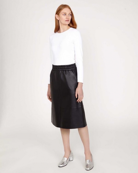Carolyn Donnelly The Edit Leather Skirt Carolyn Donnelly The Edit Leather Skirt