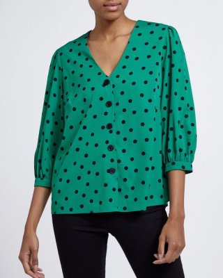 Button Front Top Button Front Top