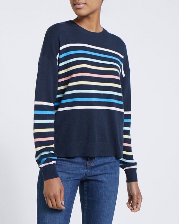Rainbow Stripe Crew-Neck Jumper Rainbow Stripe Crew-Neck Jumper