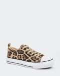 Leopard Toe-Cap Casual Shoes Leopard Toe-Cap Casual Shoes