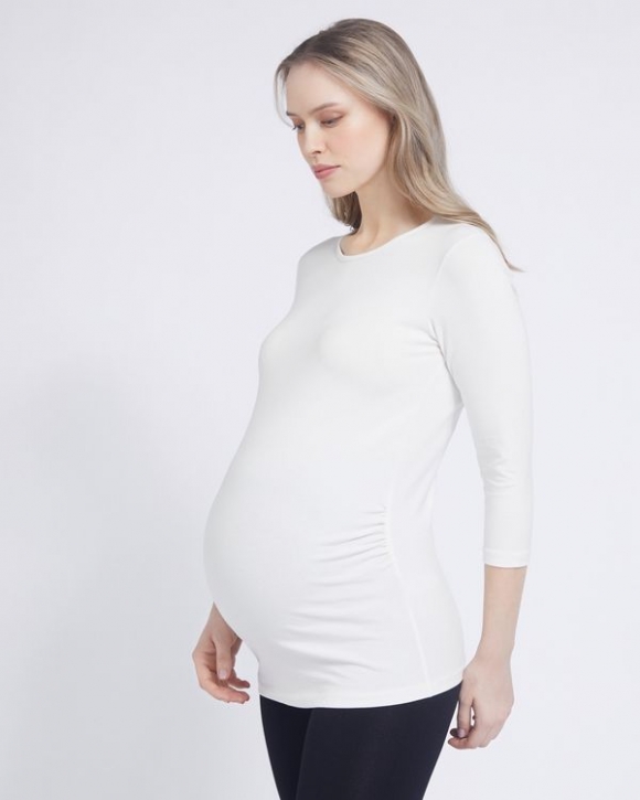 Savida Maternity Scoop Neck Top Savida Maternity Scoop Neck Top