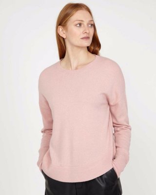 Carolyn Donnelly The Edit Curved Hem Sweater Carolyn Donnelly The Edit Curved Hem Sweater