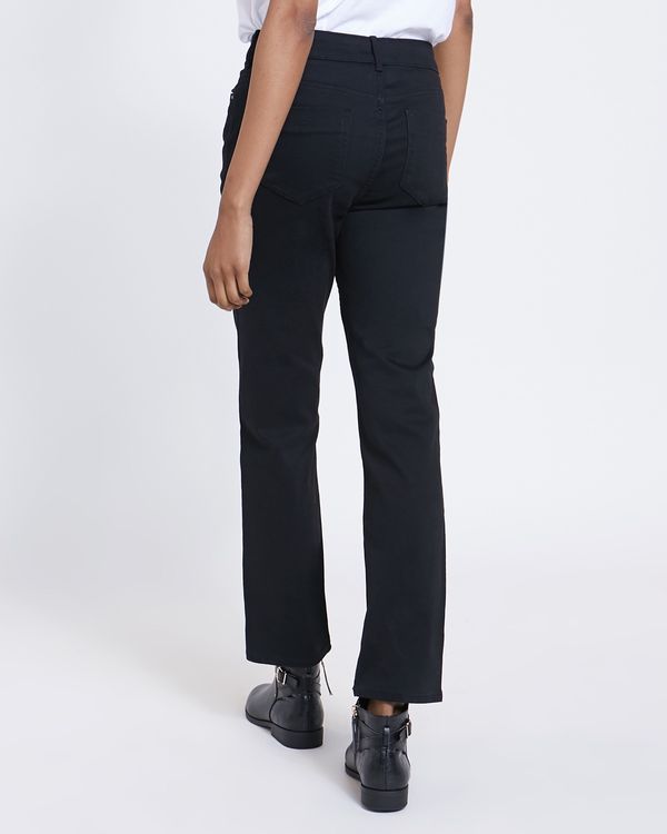 Straight Fit Mid Rise Jeans
