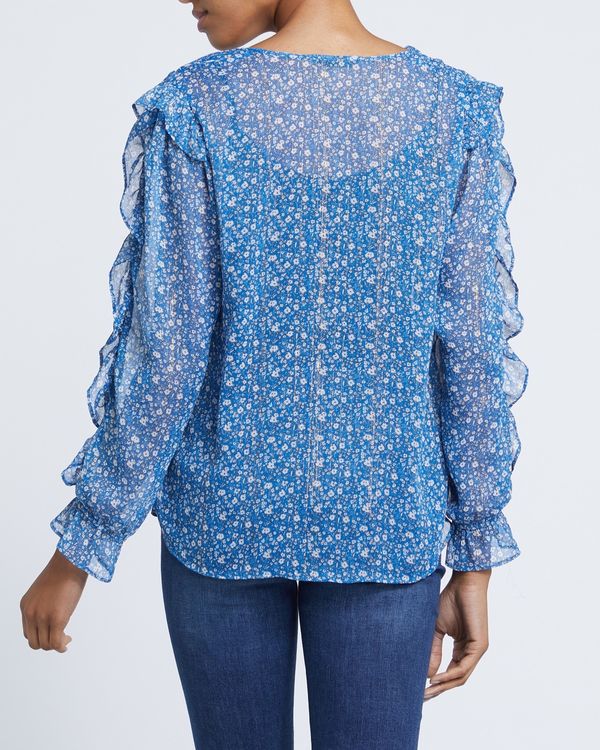 Lurex V-Neck Top