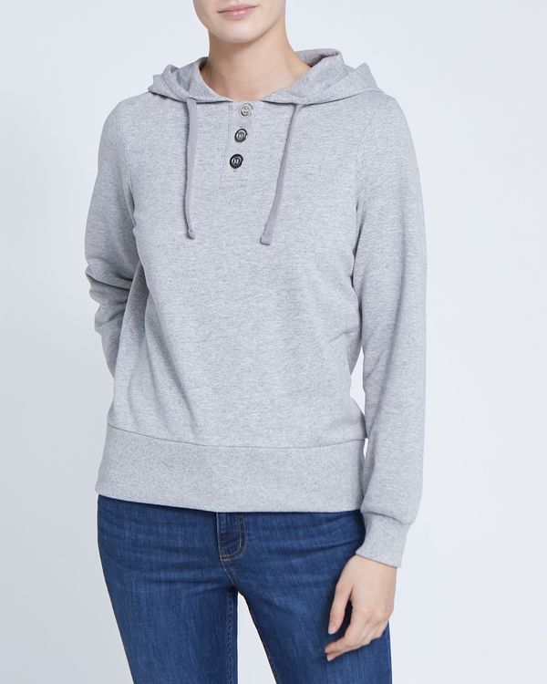 Button Sweatshirt