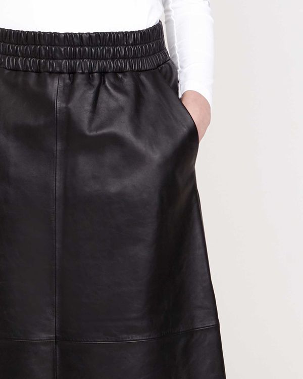 Carolyn Donnelly The Edit Leather Skirt