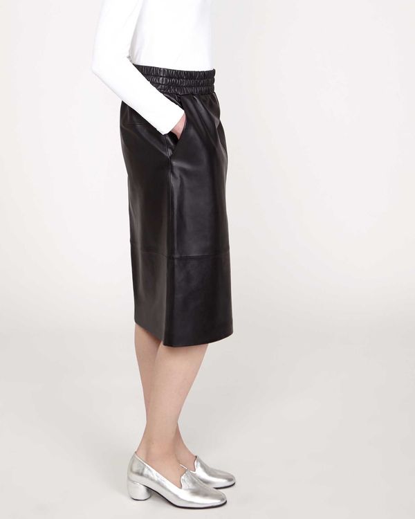 Carolyn Donnelly The Edit Leather Skirt