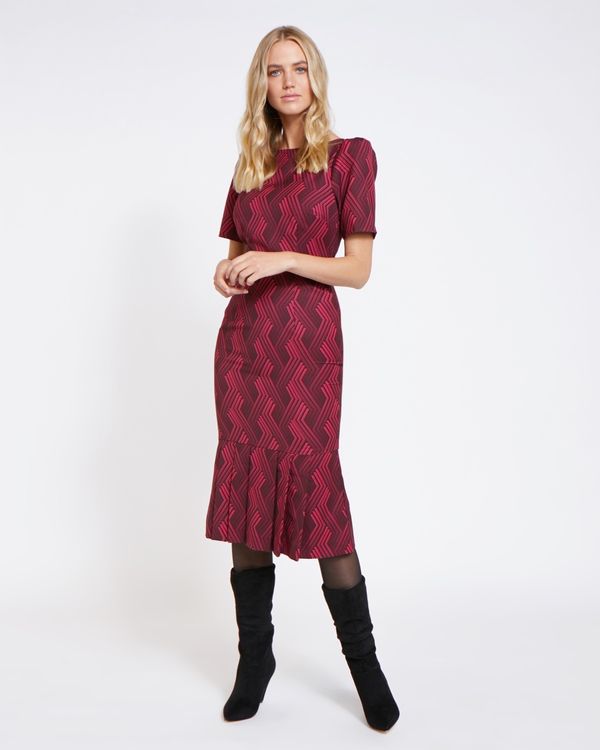 Lennon Courtney at Dunnes Stores Momala Fishtail Dress