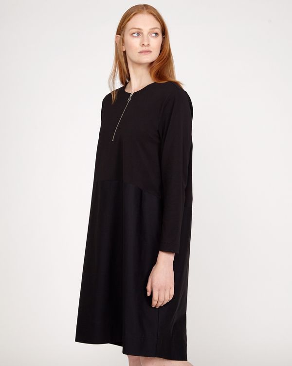 Carolyn Donnelly The Edit Cotton Zip Detail Dress