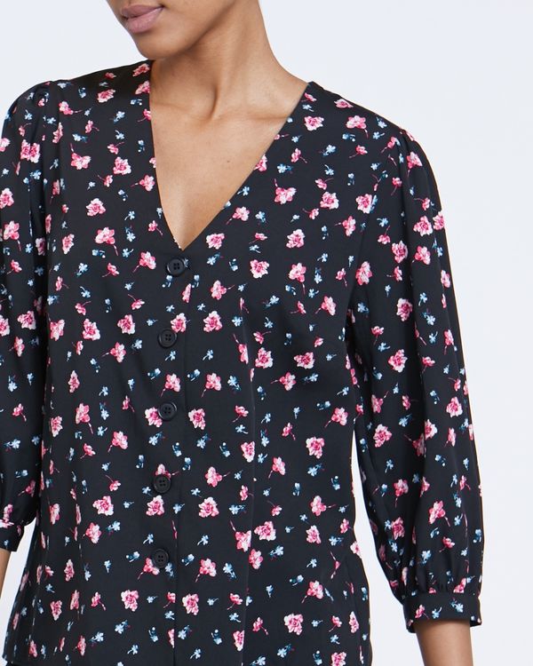 Button Front Top