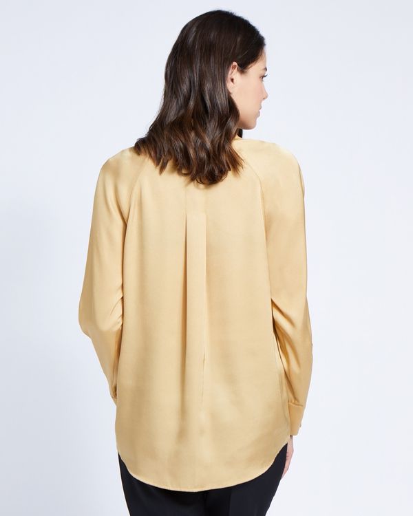 Paul Costelloe Living Studio Camel Raglan Sleeve Blouse