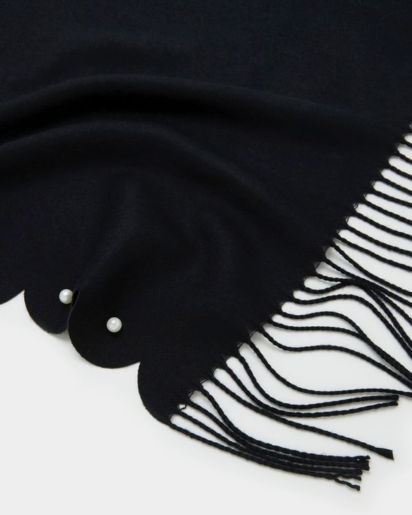 Savida Pearl Scallop Scarf