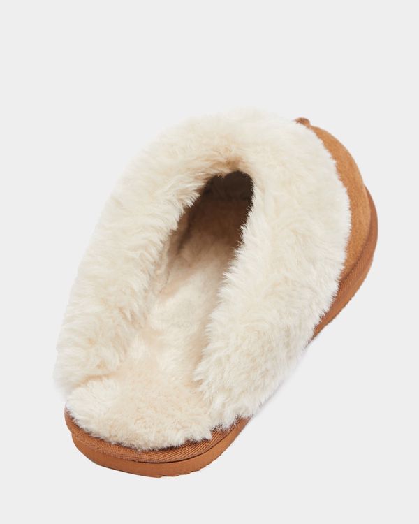 Suede Mules