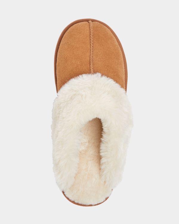 Suede Mules