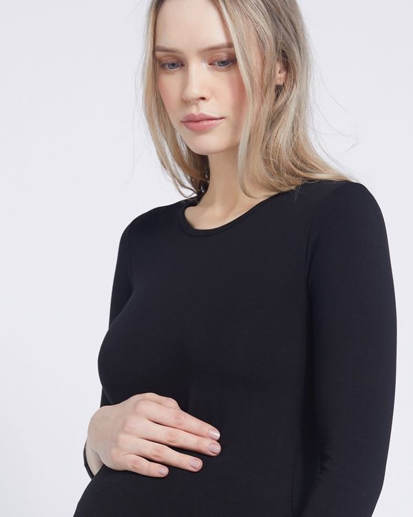 Savida Maternity Scoop Neck Top