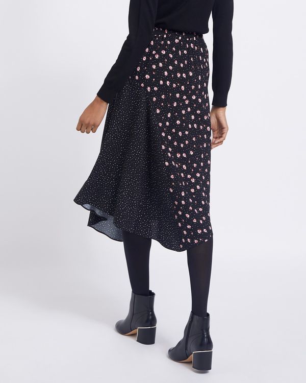 Print Midi Skirt