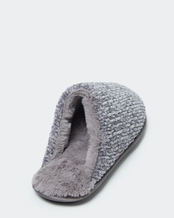 Chenille Mule