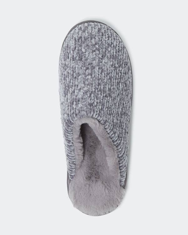 Chenille Mule